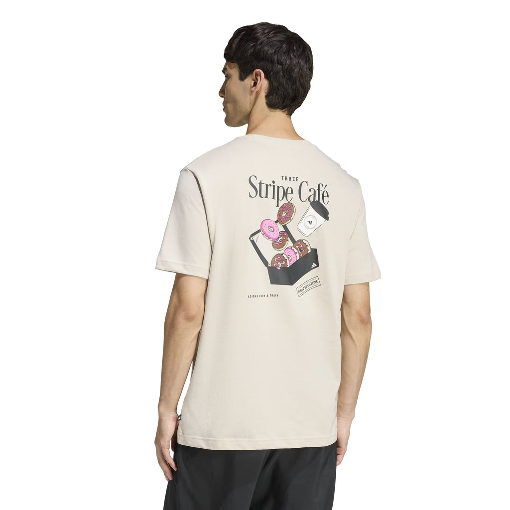 Coffee Cafe Donut Box Graphic T-Shirt