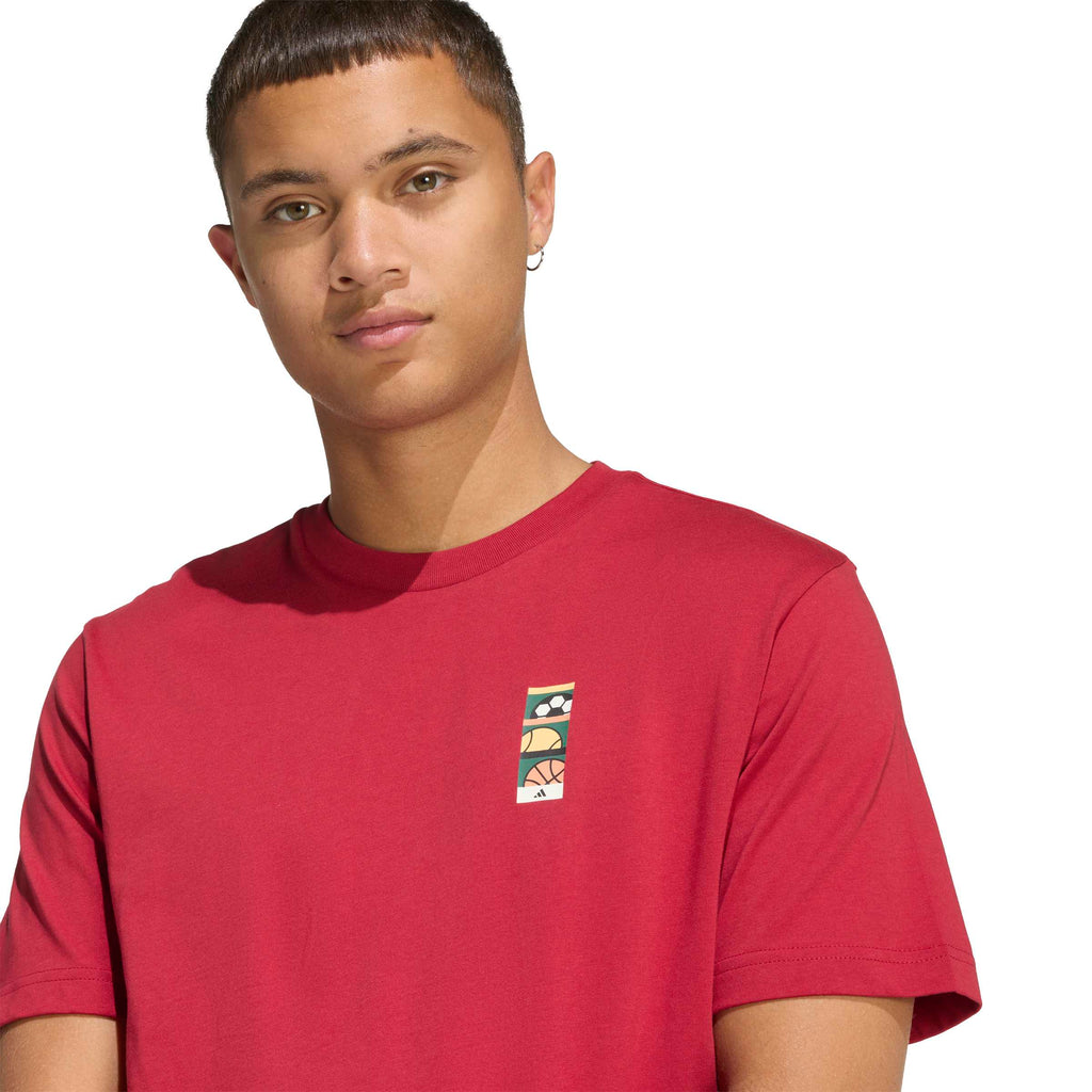 Memories Of Sport Poster Graphic T-Shirt