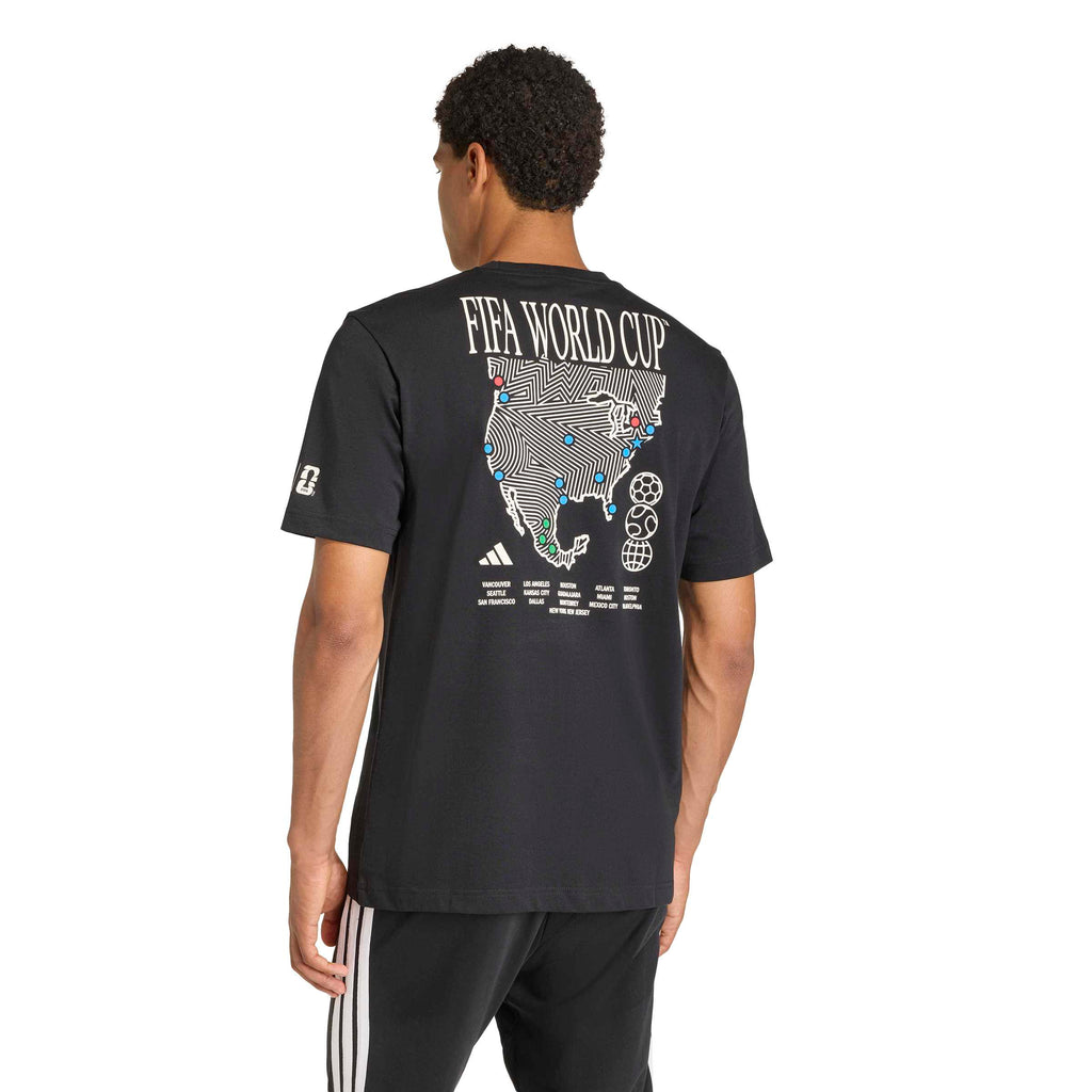 Fifa Wc Map Graphic T-Shirt