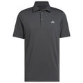 adidas Performance Textured Polo Shirt - Carbon/Black