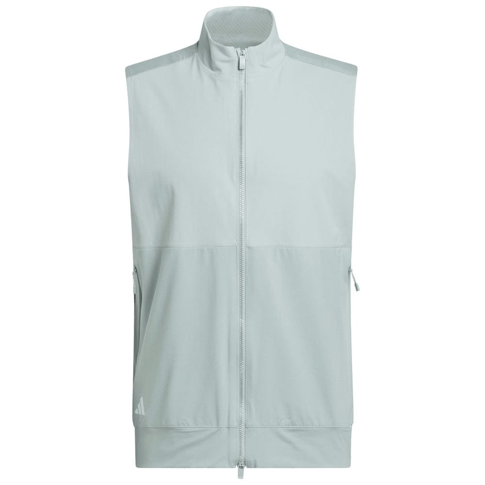 adidas Ultimate365 Tour Full Zip Vest - Wonder Sage