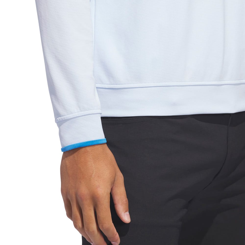 adidas Lightweight Half-Zip Top - Crystal Sky
