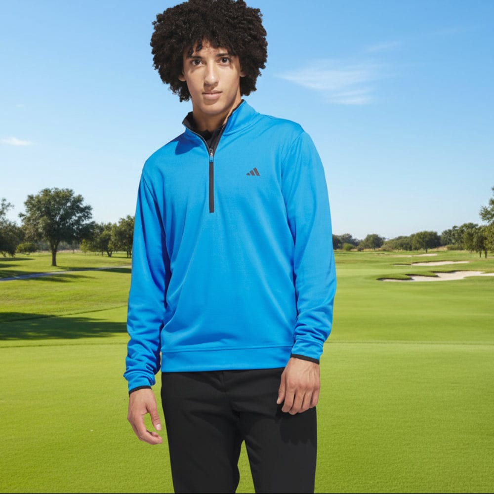 adidas Lightweight Half-Zip Top - Lucid Ray Blue