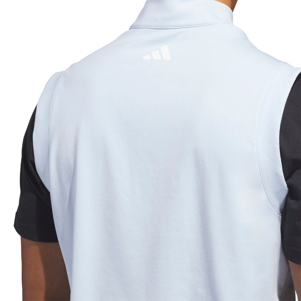 adidas Ultimate365 Classic Quarter-Zip Vest - Crystal Sky