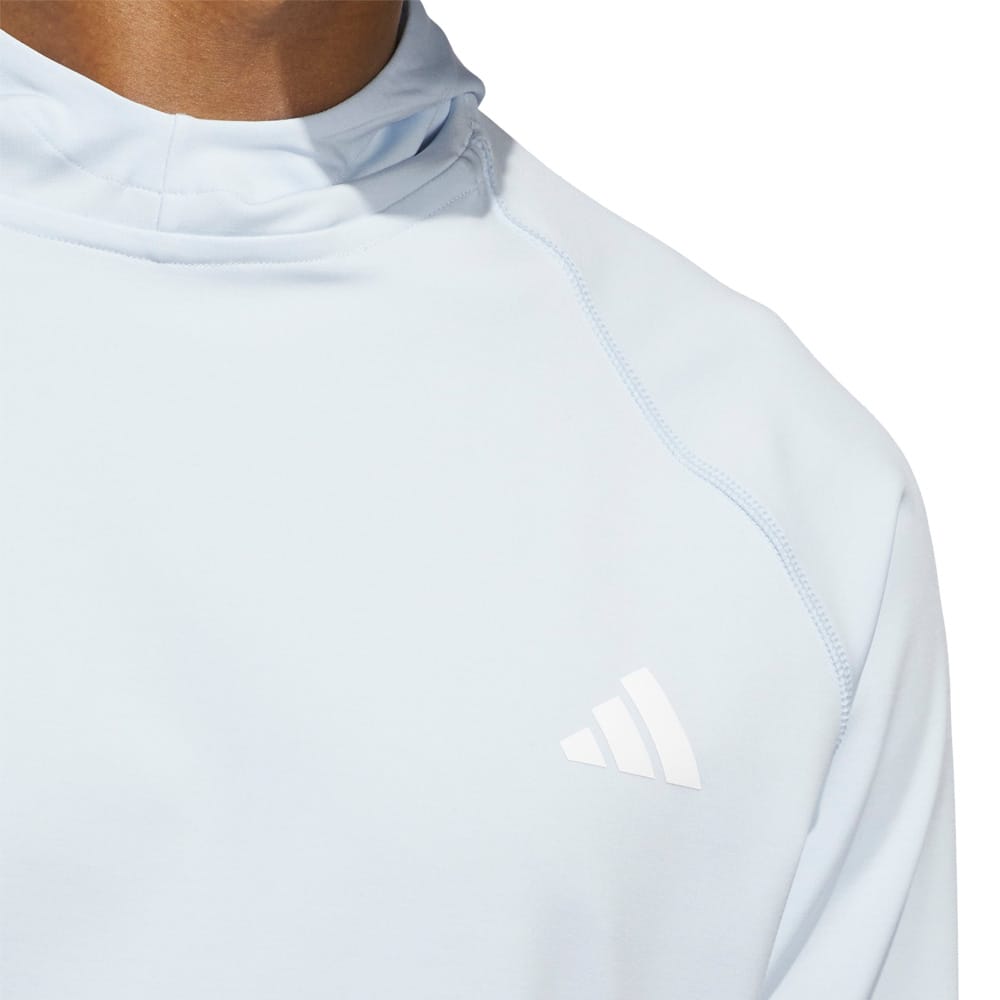 adidas Ultimate365 Heather Hoodie - Crystal Sky Melange