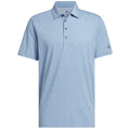 adidas Ultimate365+ Go-To Print Polo Shirt - Dusky Petrol/Crystal Sky