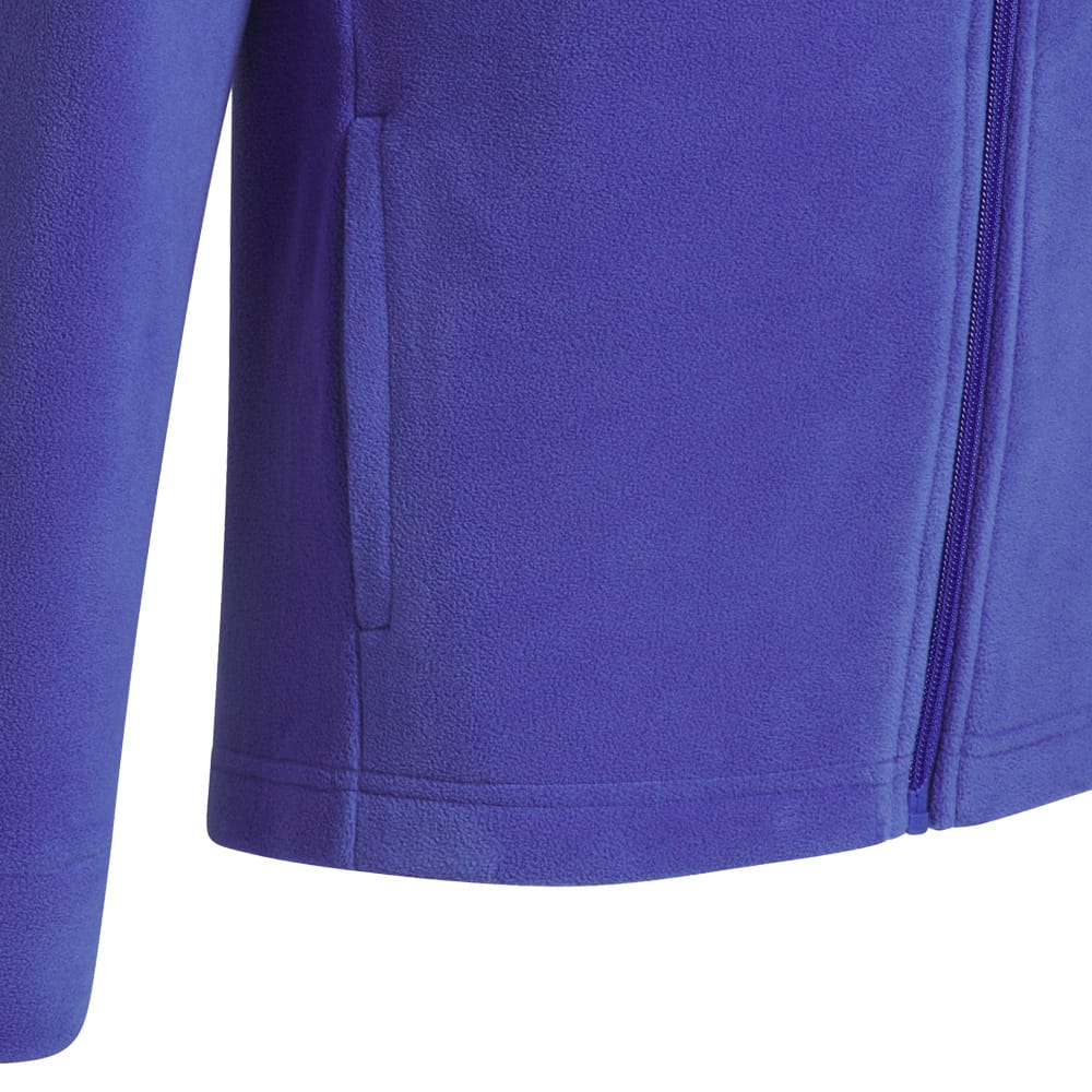 adidas Youth Fleece Jacket - Dual Indigo