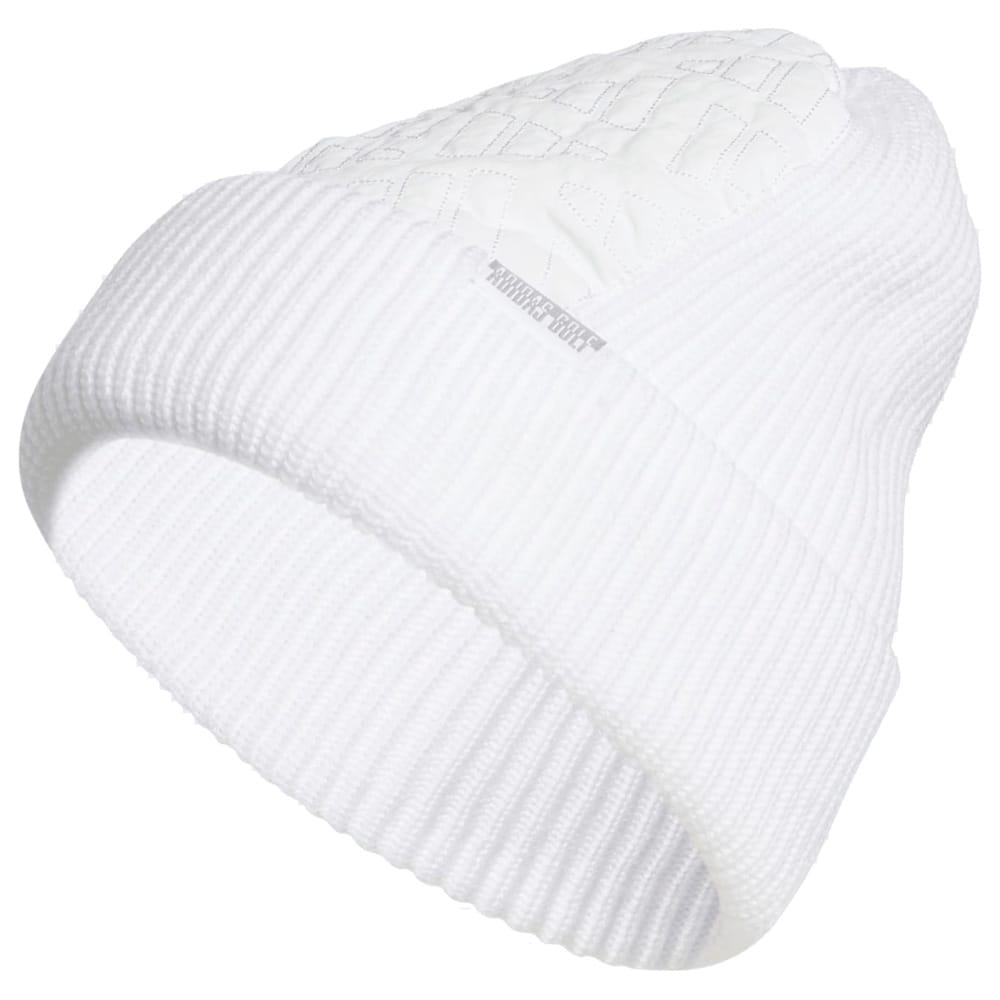 adidas Quilted Beanie - White