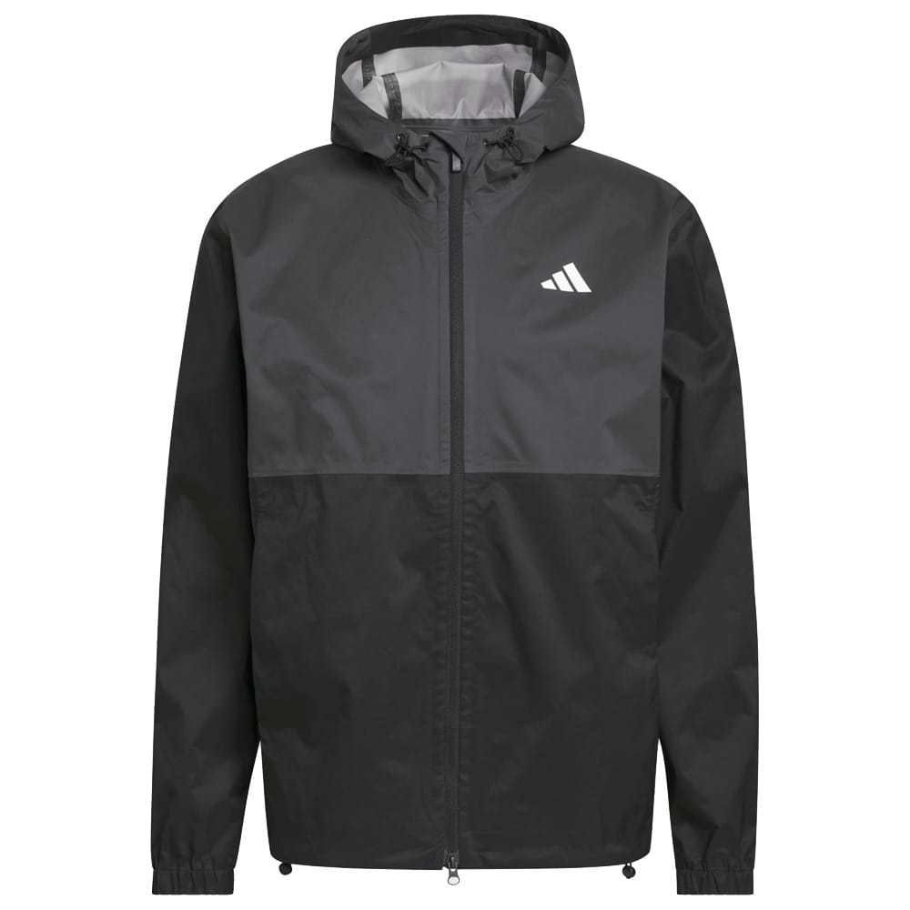 adidas Ultimate365 Climaproof Full-Zip Waterproof Suit - Black/Black
