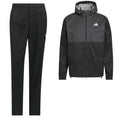 adidas Ultimate365 Climaproof Full-Zip Waterproof Suit - Black/Black