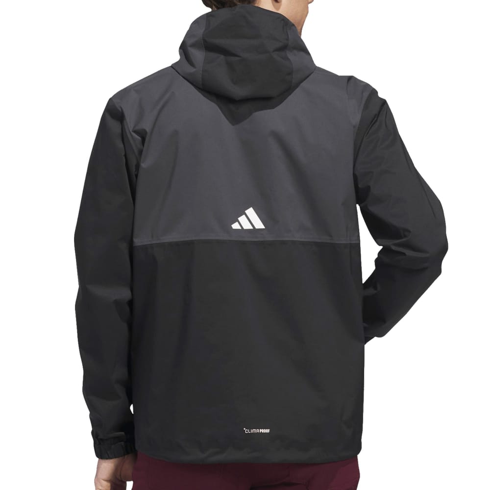 adidas Ultimate365 Climaproof Full-Zip Waterproof Suit - Black/Collegiate Navy