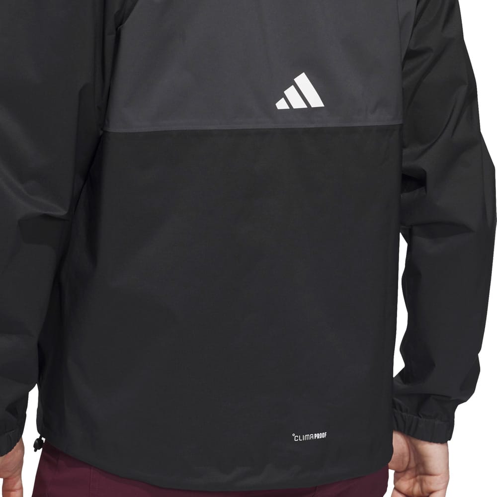 adidas Ultimate365 Climaproof Full-Zip Waterproof Suit - Black/Collegiate Navy
