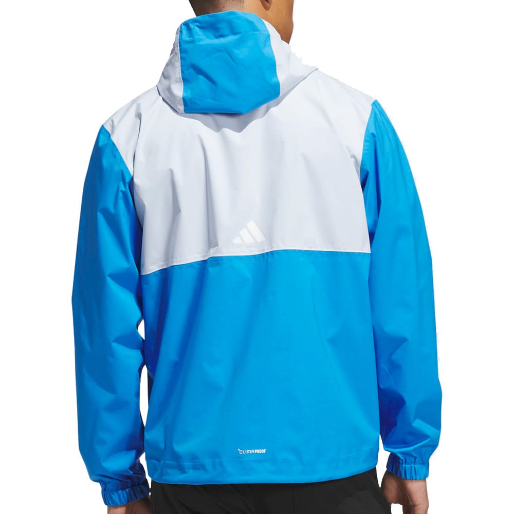 adidas Ultimate365 Climaproof Full-Zip Waterproof Suit - Lucid Ray Blue/Black
