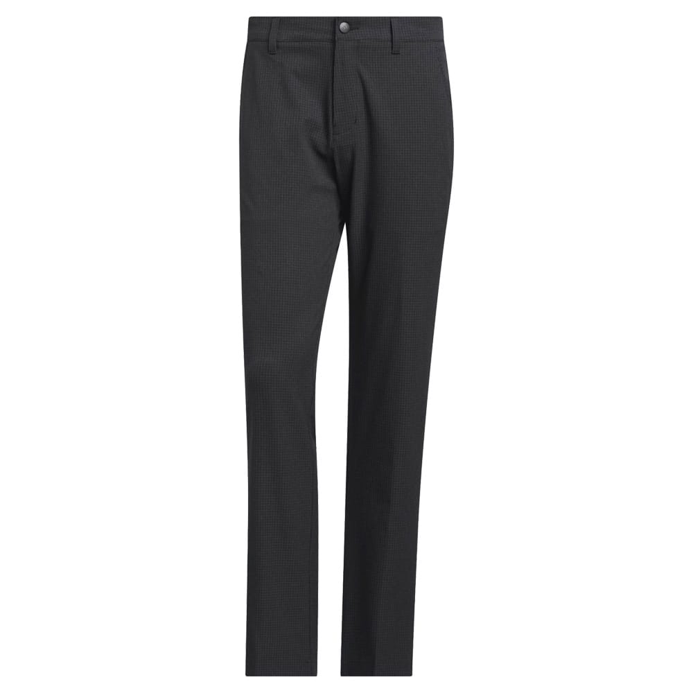 adidas Ultimate365+ Twistweave Straight Fit Grid Trousers - Black