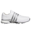 adidas Tour360 24 Waterproof Spiked Shoes - Cloud White/Iron Met./Silver Met.