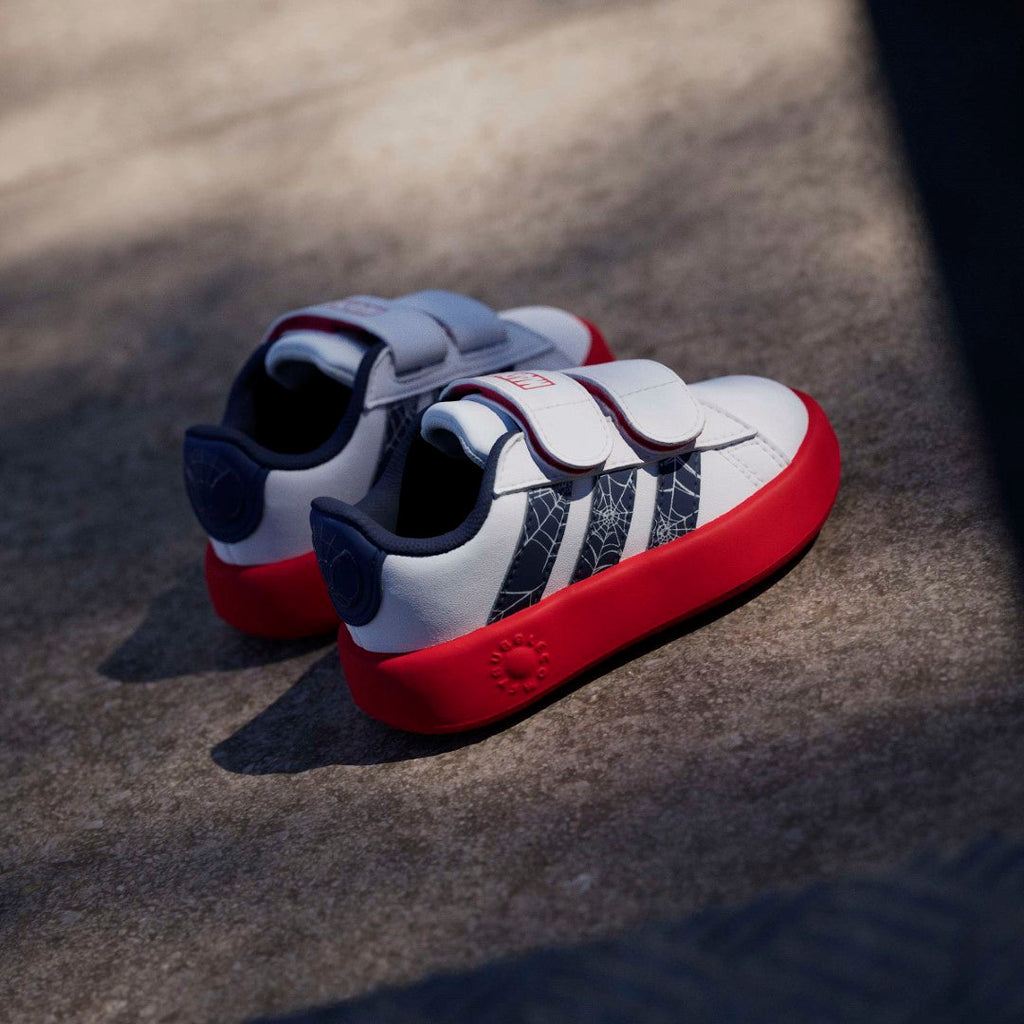 Adidas Marvel Spider-Man Grand Court Shoes