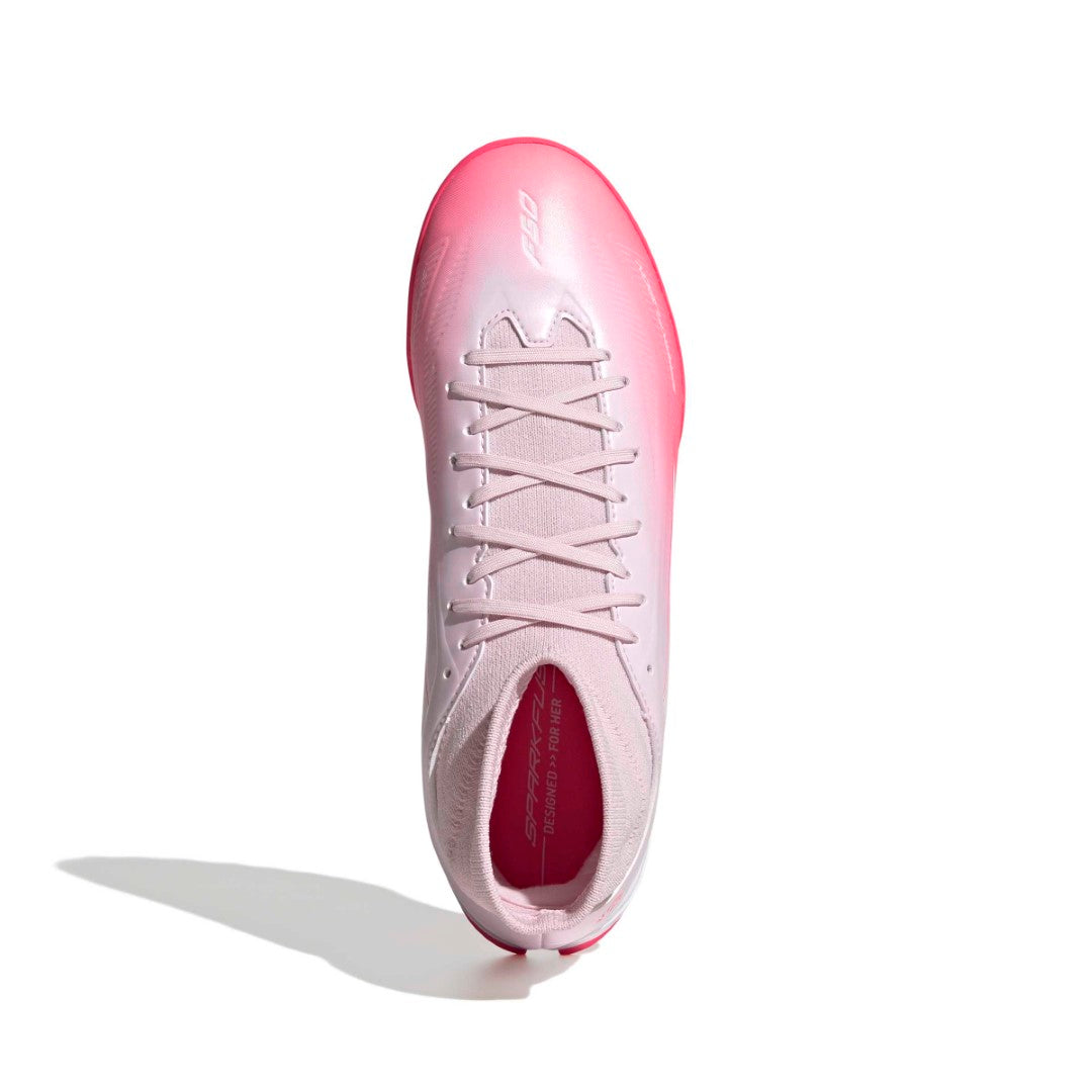 F50 Sparkfusion Club Mid Cut Turf Football Boots