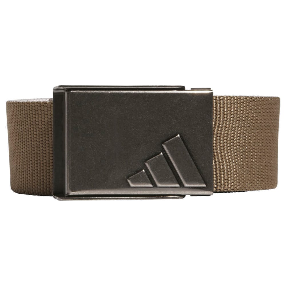 adidas Reversible Webbing Belt - Khaki Six/Distilled Pink