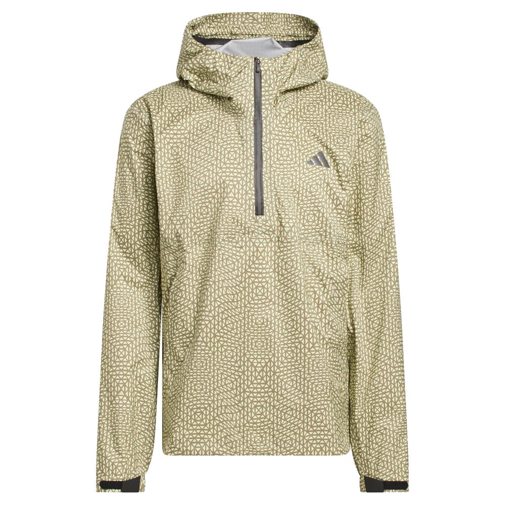 adidas Ultimate365 Tour Climaproof+ Anorak Waterproof Jacket - Frozen Lemon