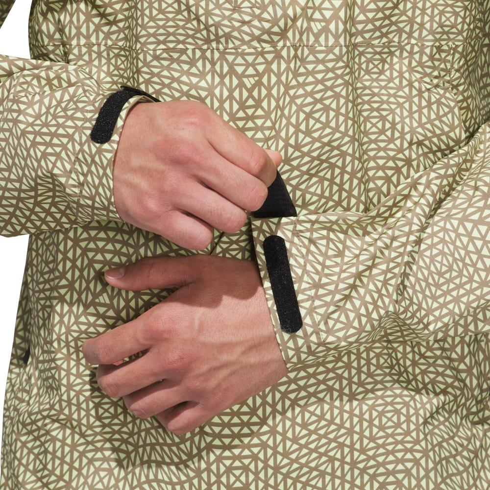adidas Ultimate365 Tour Climaproof+ Anorak Waterproof Suit - Frozen Lemon/Collegiate Navy