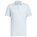 adidas Ultimate365 Jacquard Polo Shirt - Crystal Sky