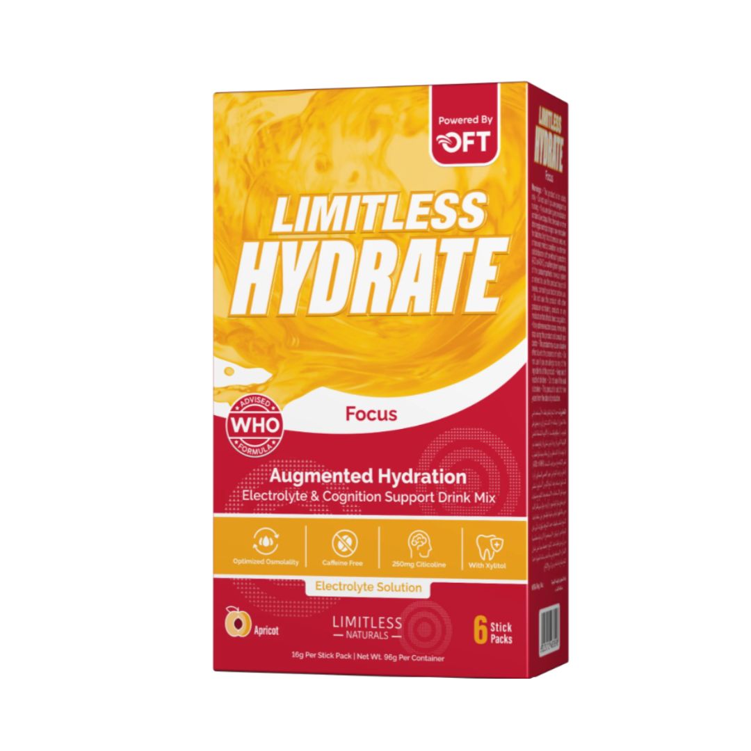 Limitless Hydrate Focus Apricot 6 Stick Pack