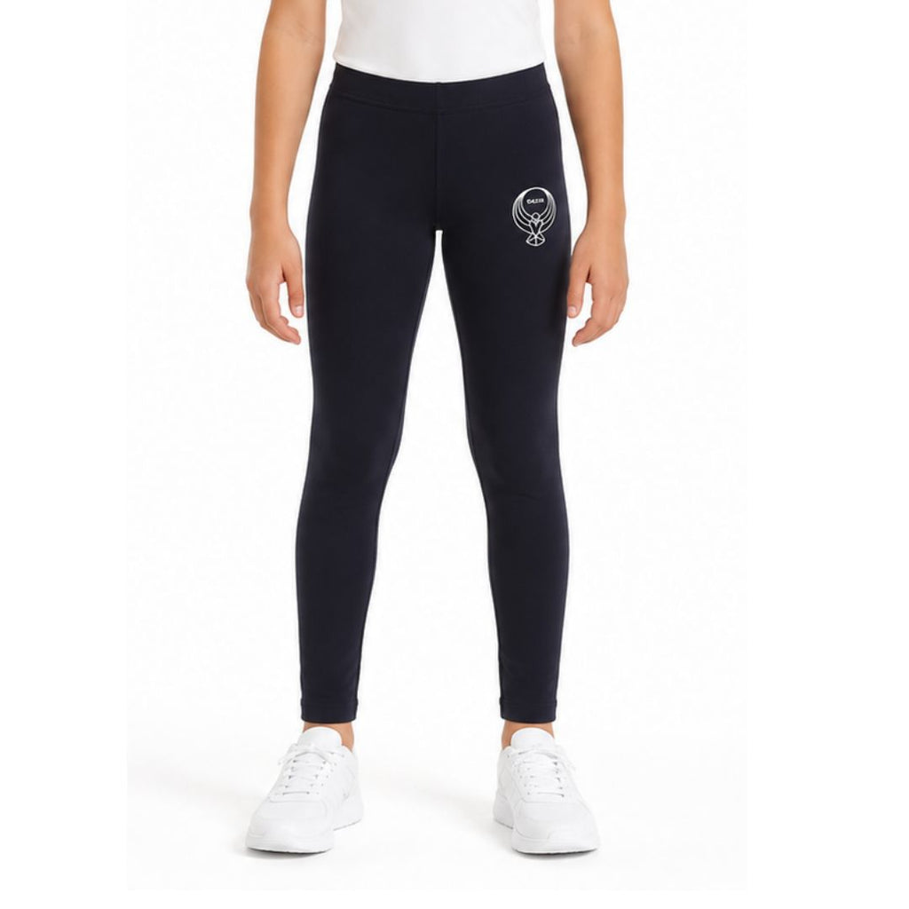 Oasis Girls' Cotton Artistic Gymnastics Leggings