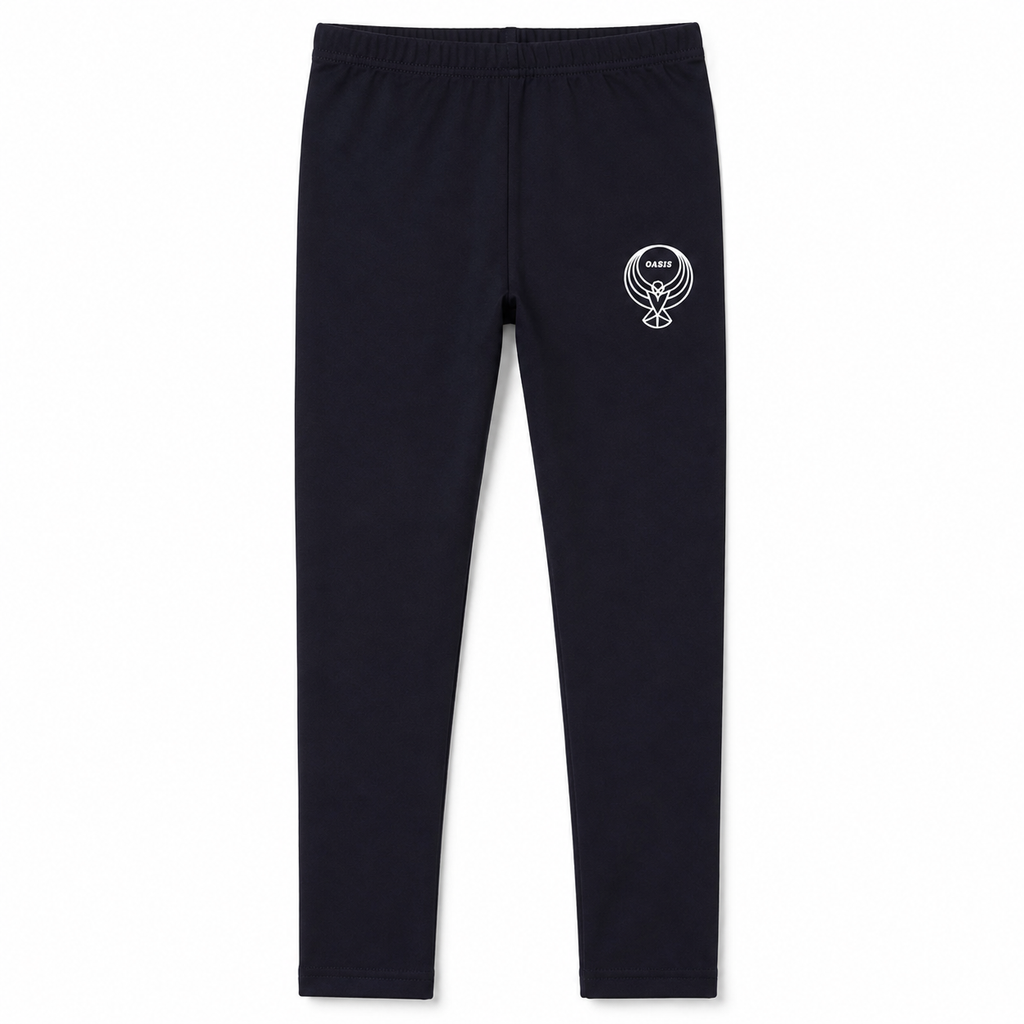 Oasis Girls' Cotton Artistic Gymnastics Leggings