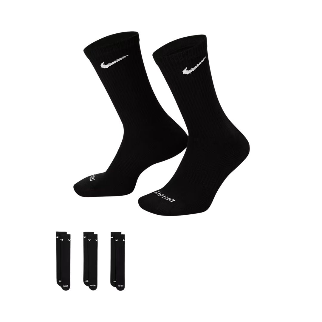 Everyday Plus Cushioned Crew Socks (3 Pairs)