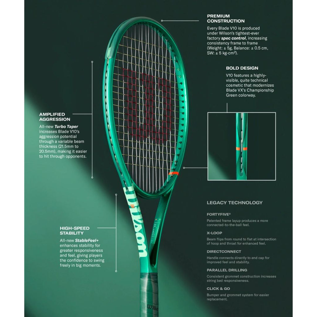 Blade 98 18x20 V10 Tennis Racket