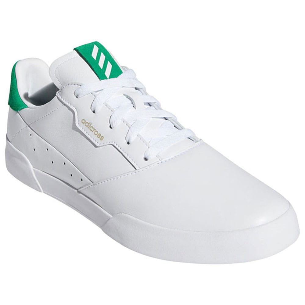 adidas Adicross Retro Spikeless Shoes - White/Green/Gum