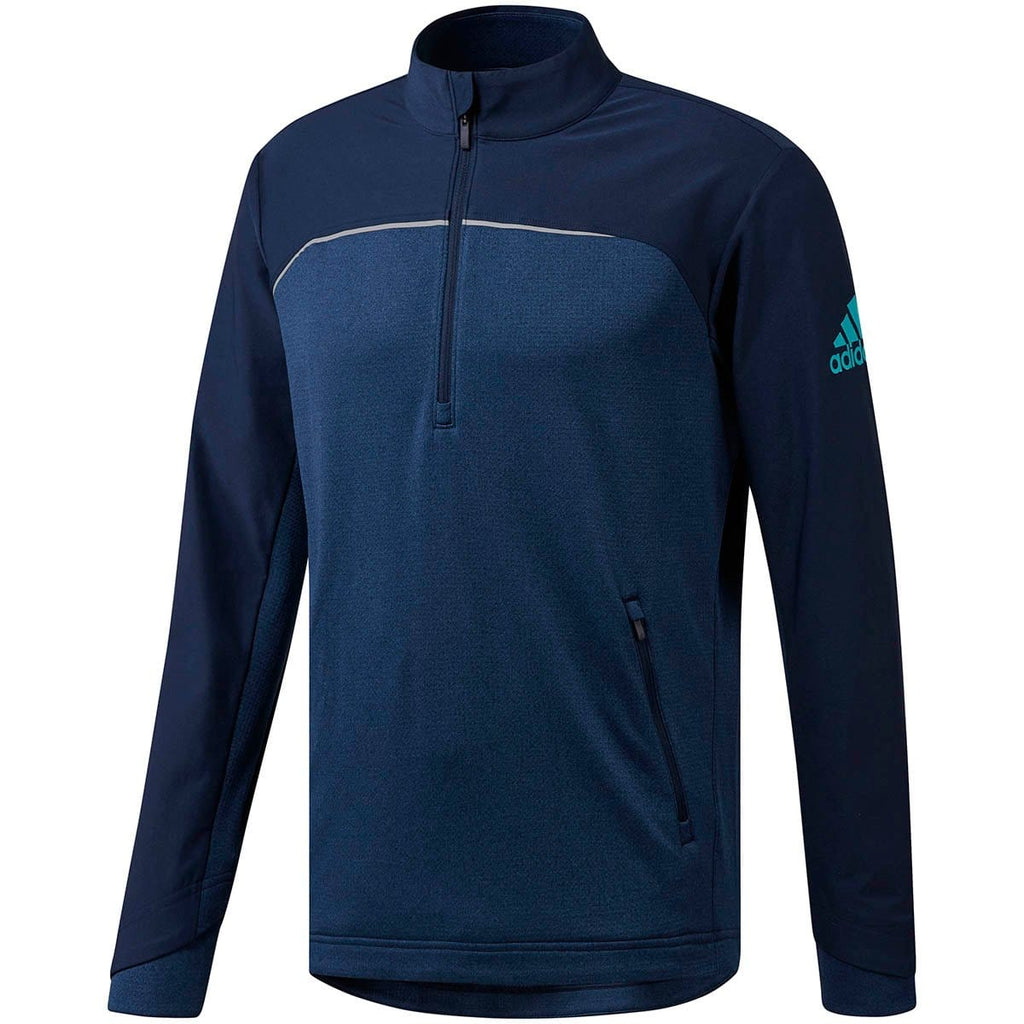 adidas Go-To 1/4 Zip Sweater - Navy
