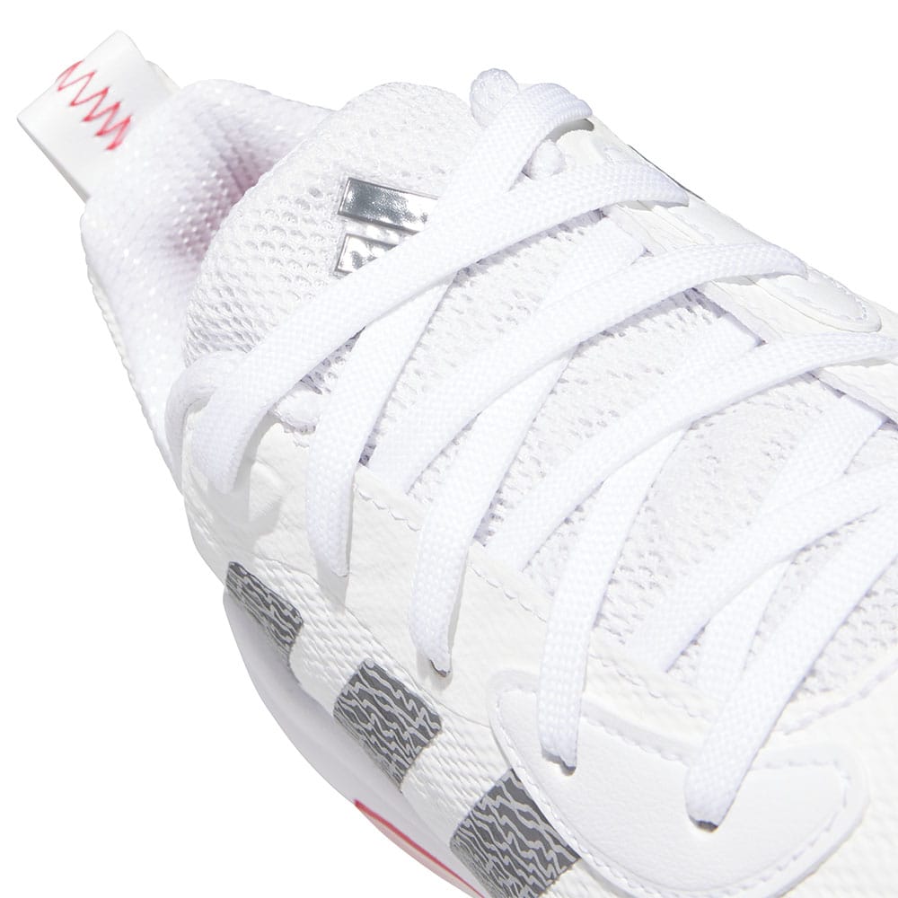 adidas CODECHAOS '25 Spikeless Waterproof Shoes - White/Grey Five/Lucid Red
