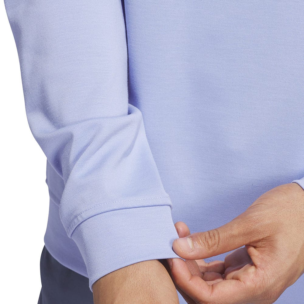 adidas Elevated 1/4 Zip Pullover - Blue Spark