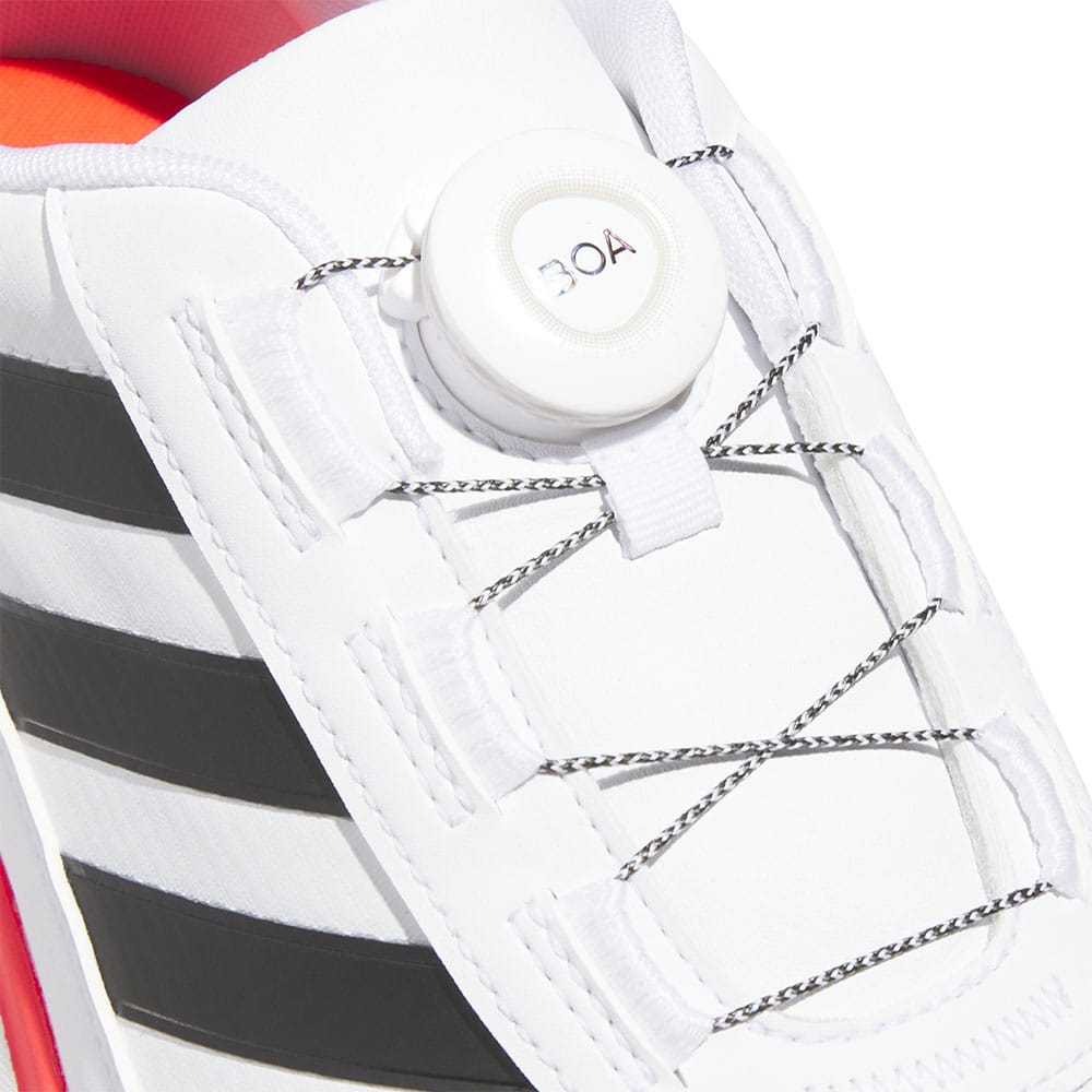 adidas S2G BOA 24 Spikeless Waterproof Shoes - White/Core Black/Lucid Red