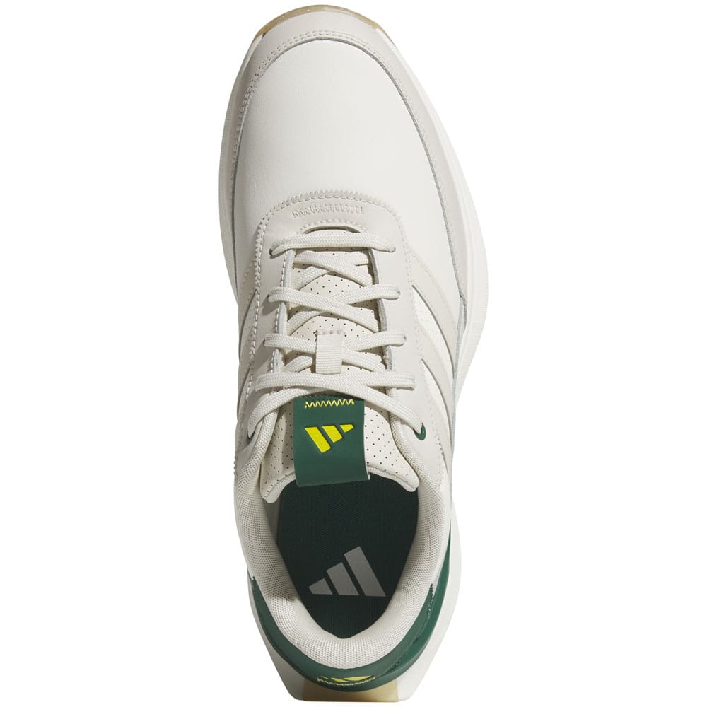 adidas S2G Leather 24 Spikeless Waterproof Shoes - Off White/Alumina/Collegiate Green