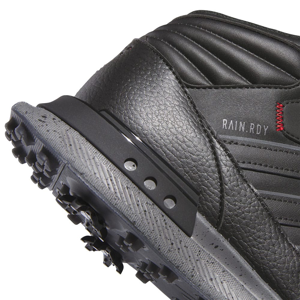 adidas S2G RAIN.RDY Spiked Waterproof Shoes - Core Black/Iron Met/Better Scarlet