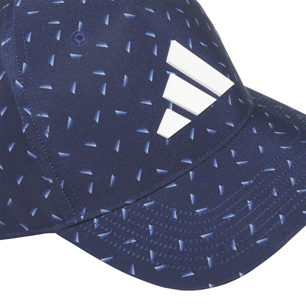 adidas Tour Print Snapback Cap - Collegiate Navy
