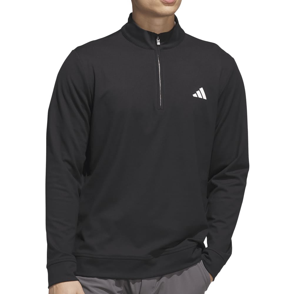 adidas Ultimate365 Classic 1/4 Zip Pullover - Black