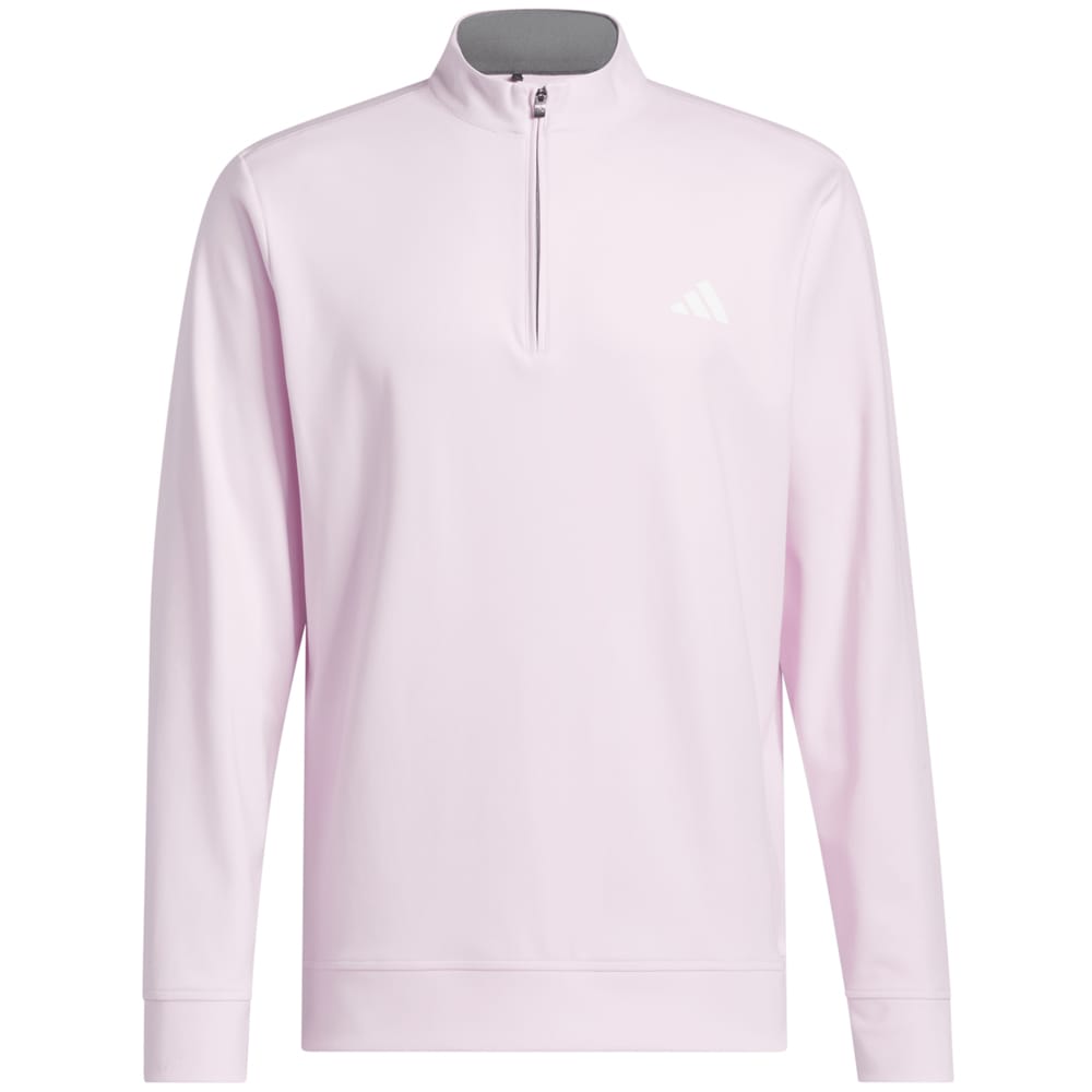 adidas Ultimate365 Classic 1/4 Zip Pullover - Clear Pink