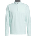adidas Ultimate365 Classic 1/4 Zip Pullover - Semi Flash Aqua