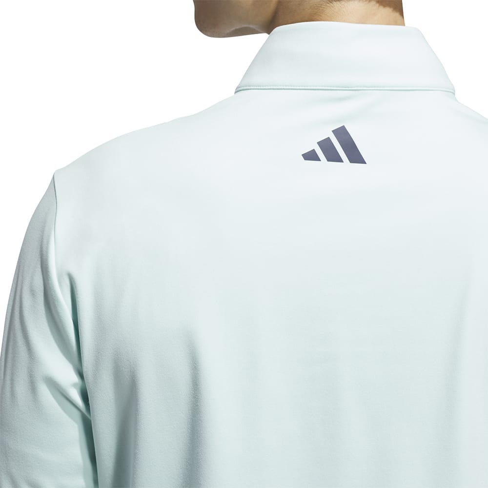 adidas Ultimate365 Classic 1/4 Zip Pullover - Semi Flash Aqua