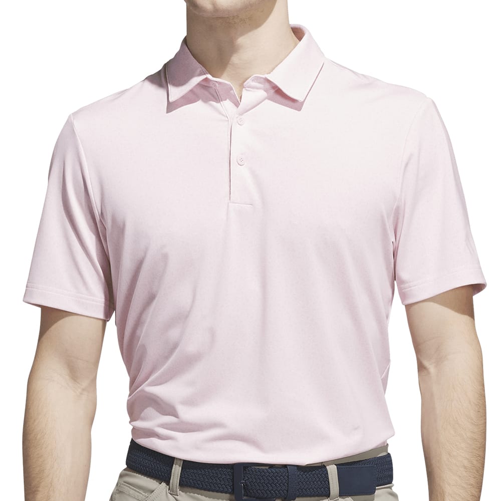 adidas Ultimate365 Mini Bunker Polo Shirt - Clear Pink