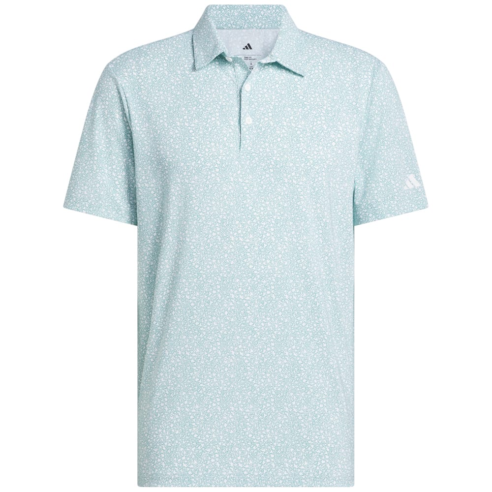 adidas Ultimate365 Mini Bunker Polo Shirt - Pure Teal
