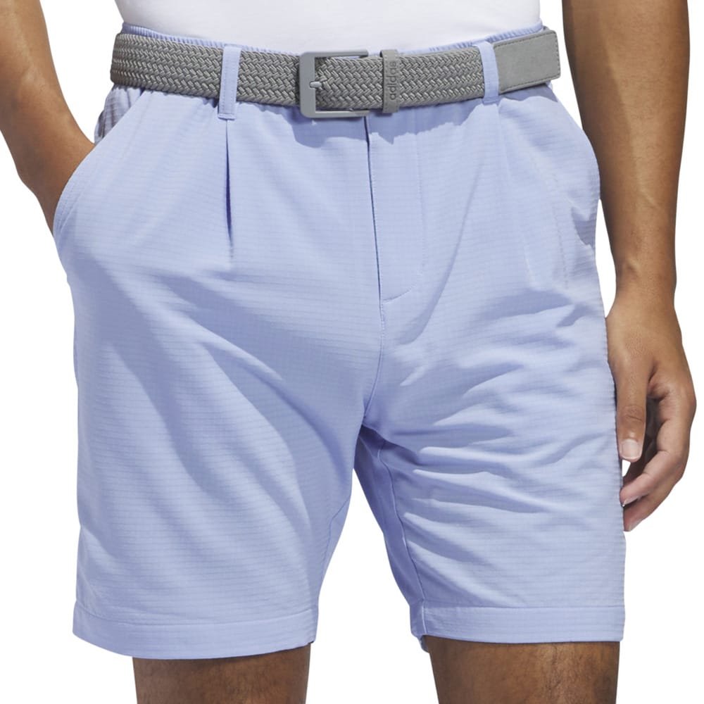 adidas Ultimate365 Pleated Golf Shorts - Blue Spark