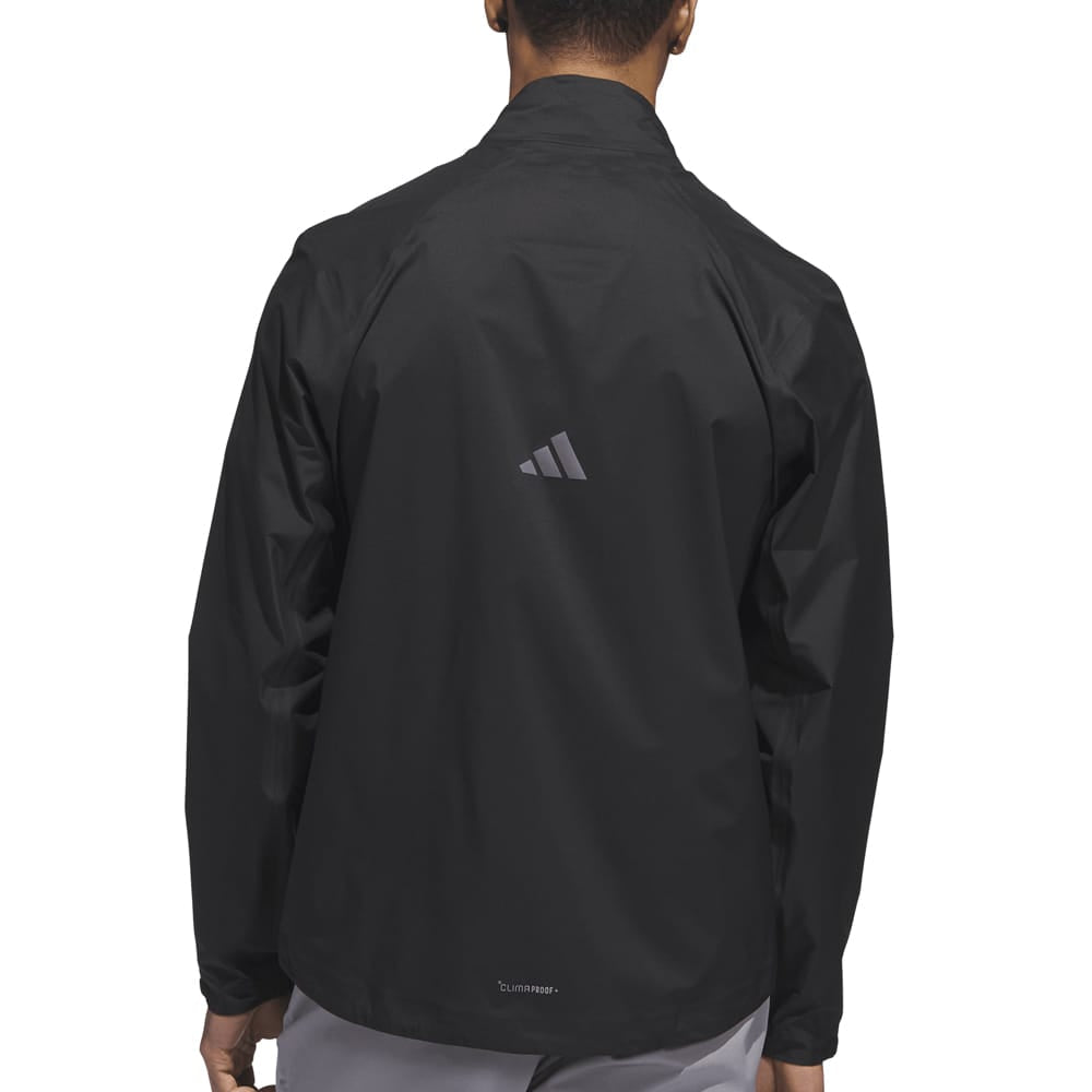 adidas Ultimate365 Tour Climaproof+ Waterproof Full-Zip Rain Suit - Black