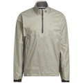 adidas Ultimate365 Tour CLIMAPROOF+ Half-Zip Waterproof Jacket - Silver Pebble