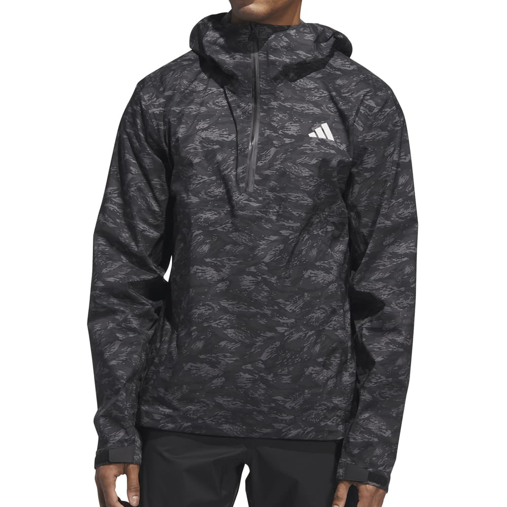 adidas Ultimate365 Tour CLIMAPROOF+ Parka Waterproof Jacket - Black