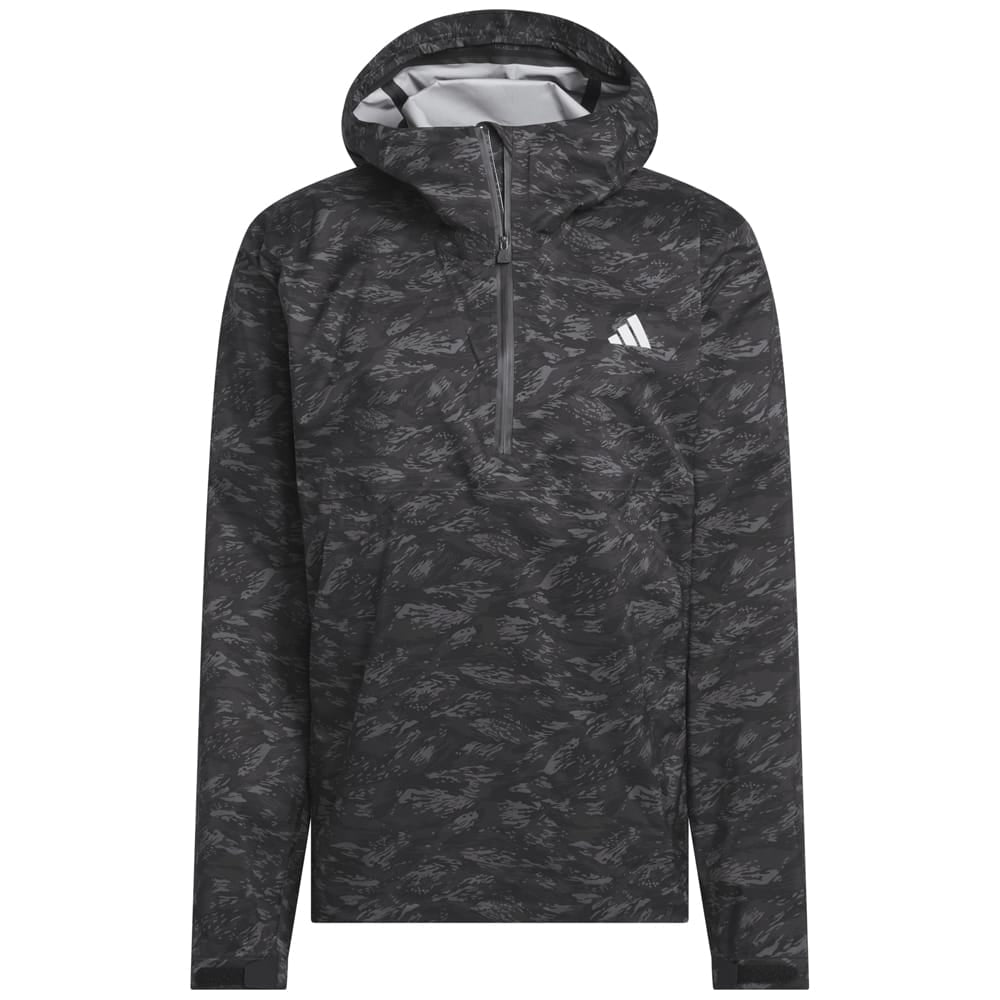 adidas Ultimate365 Tour Climaproof+ Waterproof Parka Rain Suit - Black