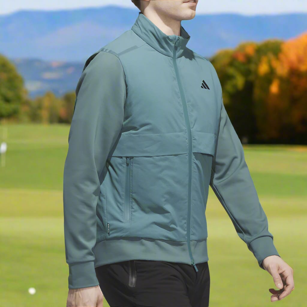 adidas Ultimate365 Tour Frostguard Full-Zip Jacket - Preloved Teal
